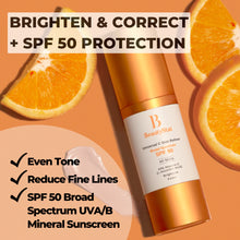 Load image into Gallery viewer, BEAUTY STAT UNIVERSAL C SKIN REFINER VITAMIN C SERUM + SPF50 MINERAL SUNSCREEN
