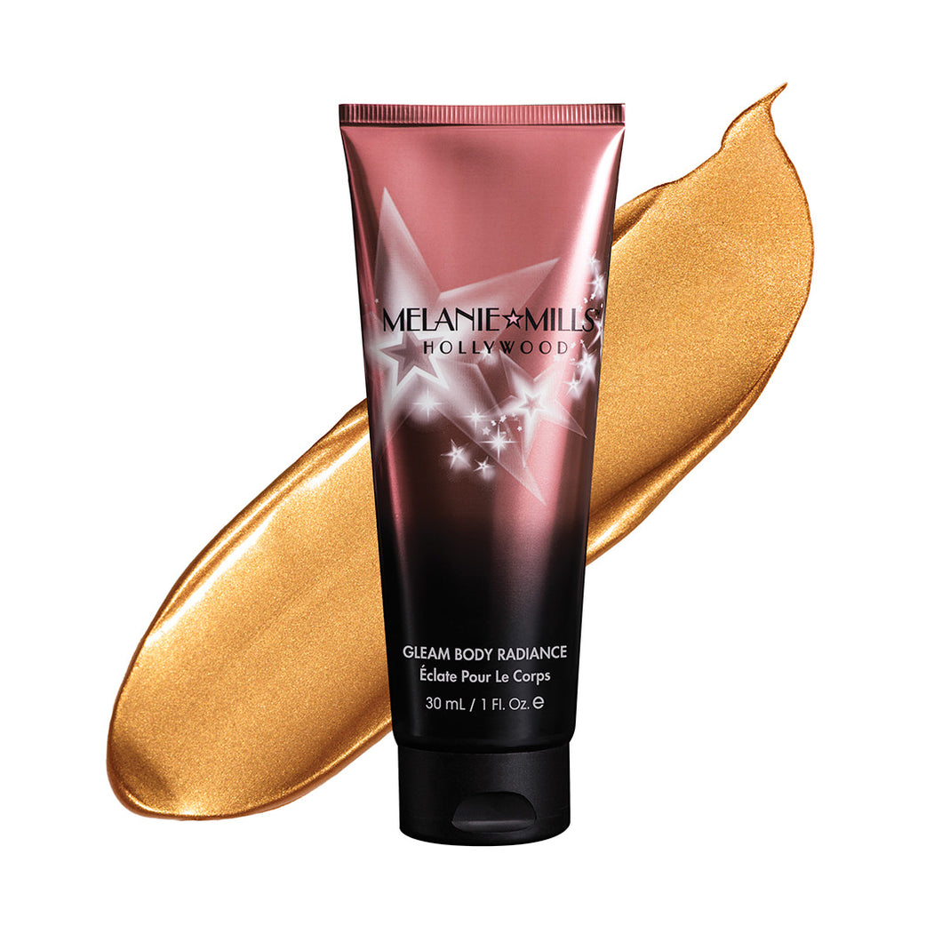 Melanie Mills Hollywood Gleam Body Radiance All In One Makeup - Rose