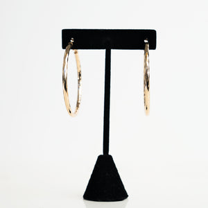 Marrin Costello Posey Hoops 2"- Gold