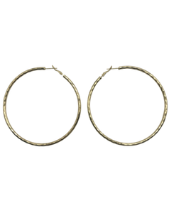 Marrin Costello Posey Hoops 2"- Gold